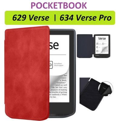     BeCover Smart Case PocketBook 629 Verse / 634 Verse Pro 6" Red (710979) -  8