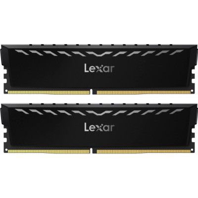     DDR4 16GB (2x8GB) 3600 MHz THOR Black Lexar (LD4U08G36C18LG-RGD) -  1