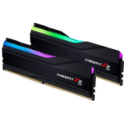  '  ' DDR5 32GB (2x16GB) 5200 MHz Trident Z5 RGB Black G.Skill (F5-5200J3636C16GX2-TZ5RK) -  3