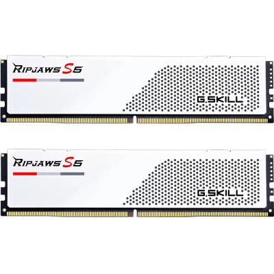  '  ' DDR5 32GB (2x16GB) 5600 MHz Ripjaws S5 White G.Skill (F5-5600J4040C16GX2-RS5W) -  1