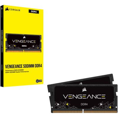  '   SoDIMM DDR4 32GB (2x16GB) 3200 MHz Vengeance Corsair (CMSX32GX4M2A3200C22) -  3