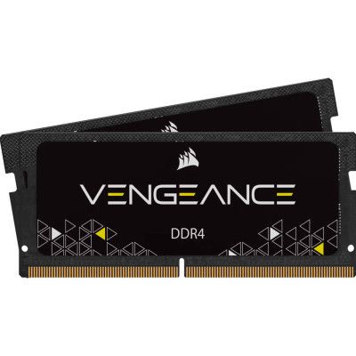     SoDIMM DDR4 16GB (2x8GB) 3200 MHz Vengeance Corsair (CMSX16GX4M2A3200C22) -  2