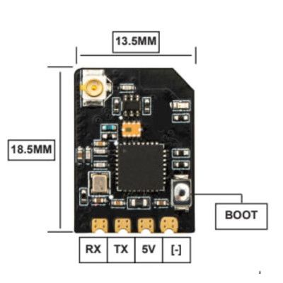  (RX) Hobbyporter DBR1 ExpressLRS 915MHz Receiver (HP0157.0085) -  1