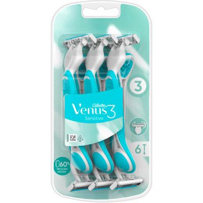  Gillette Venus 3 Sensitive 6 . (7702018487158) -  1