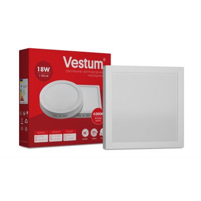  Vestum LED 18W 4000K 220V (1-VS-5403) -  1