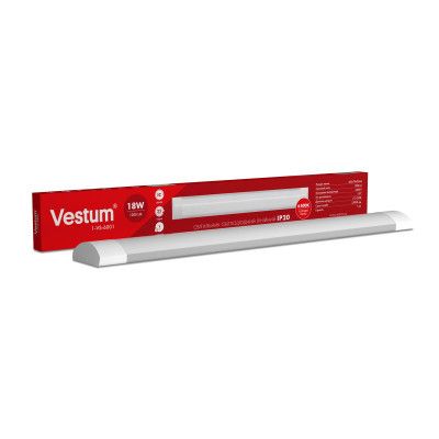  Vestum LED 0,6 18W 6500K 220V IP20 (1-VS-6001) -  1