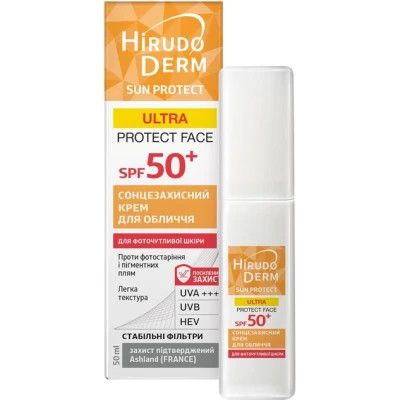    Hirudo Derm Hirudo Derm Sun Protect Ultra Protect Face SPF 50+     50  (4820160038547) -  1