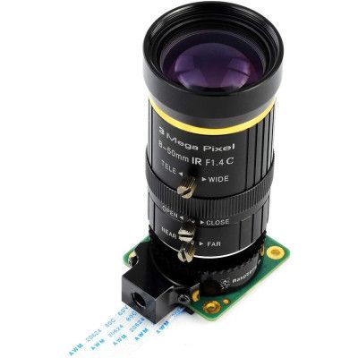 ' Waveshare 8-50mm Zoom Lens for Pi Camera Module (18245) -  7