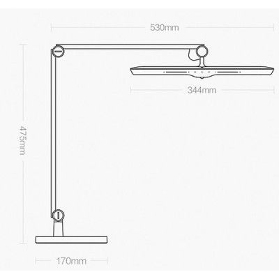   Yeelight LED Light Reducing Smart Desk Lamp V1 Apple Homekit (YLTD08YL) -  8