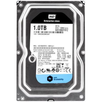   3.5" 1TB WD (WD1002F9YZ) -  3