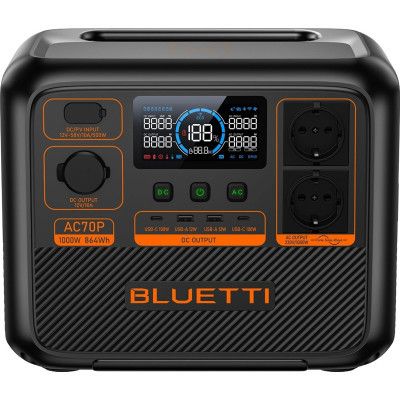   BLUETTI AC70P 1000W (AC70P) -  2