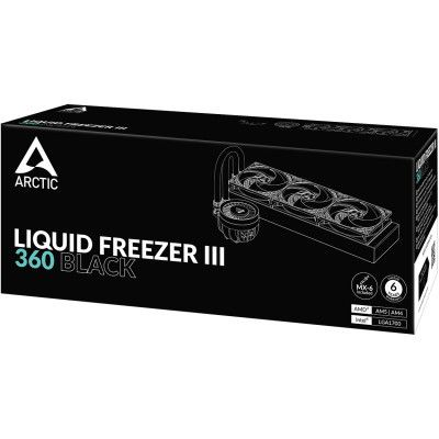    Arctic Liquid Freezer III - 360 Black (ACFRE00136A) -  6