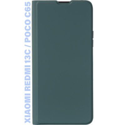     BeCover Exclusive New Style Xiaomi Redmi 13C / Poco C65 Dark Green (711195) -  1