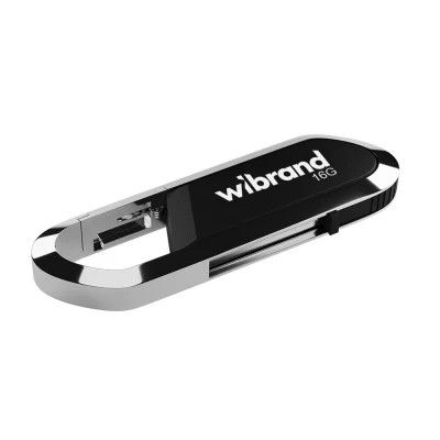 USB Flash Drive 16Gb Wibrand Aligator Black (WI2.0/AL16U7B) -  1