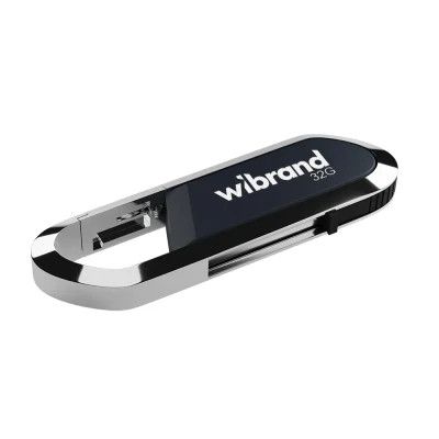 USB Flash Drive 32Gb Wibrand Aligator, Grey (WI2.0/AL32U7G) -  1