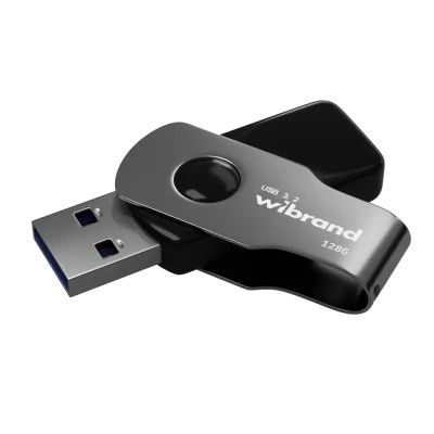 USB 3.2 Flash Drive 128Gb Wibrand Gen1 Lizard Black (WI3.2/LI128P9B) -  1