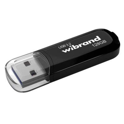 USB 3.2 Flash Drive 128Gb Wibrand Gen1 Marten Black (WI3.2/MA128P10B) -  1