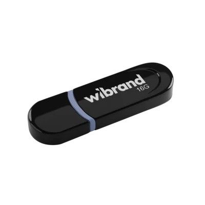 USB Flash Drive 16Gb Wibrand Panther Black (WI2.0/PA16P2B) -  1