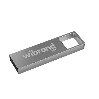 USB Flash Drive 8Gb Wibrand Shark Silver (WI2.0/SH8U4S) -  1