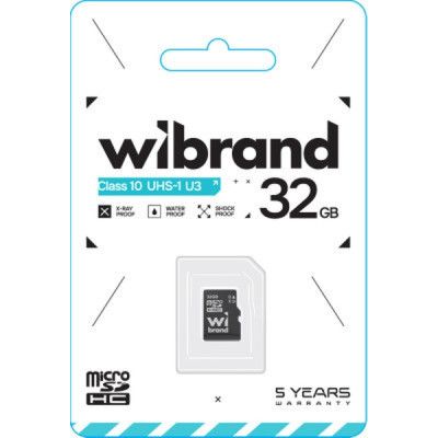  '  ' microSDHC, 32Gb, Class10 UHS-1 U3, Wibrand,   (WICDHU3/32GB) -  2