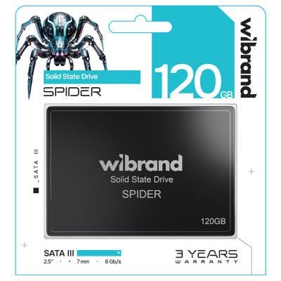  SSD 2.5" 120GB Spider Wibrand (WI2.5SSD/SP120GBST) -  2