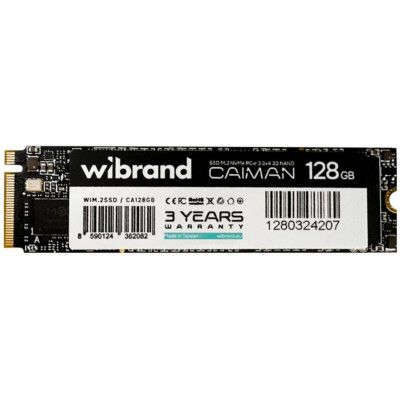 SSD  Wibrand Caiman 128GB M.2 2280 (WIM.2SSD/CA128GB) -  2