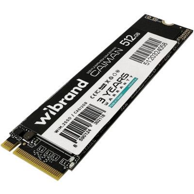  SSD M.2 2280 512GB Caiman Wibrand (WIM.2SSD/CA512GB) -  1