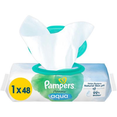    Pampers Harmonie Aqua 48  (8006540458563) -  3