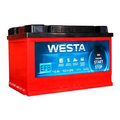   Westa 6CT-110  (0) RED EFB -  1