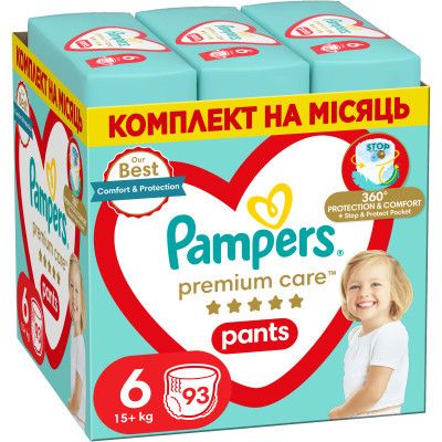  Pampers  Pants Giant  6 (14-19 ) 93  (8006540491010) -  1