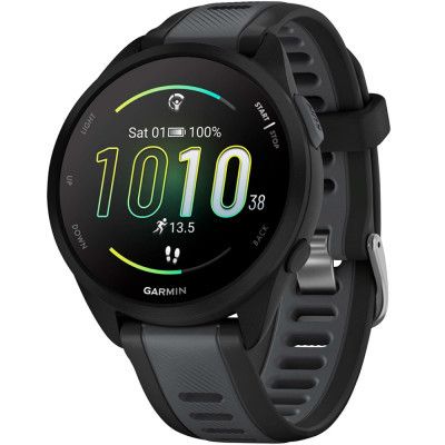 - Garmin Forerunner 165 Music, Black/Slate Grey, GPS (010-02863-30) -  1