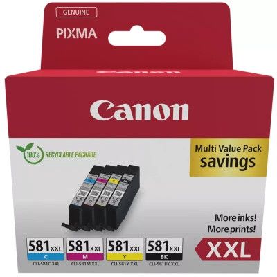  Canon CLI-581XXL BK,C,M,Y (1998C007) -  2