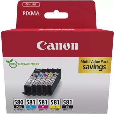  Canon PGI-580/CLI-581 BK,C,M,Y (2078C007) -  2