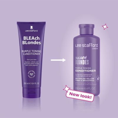    Lee Stafford Bleach Blondes Purple Toning Conditioner 250  (5060282708372) -  2