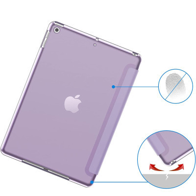    BeCover Tri Fold Hard Apple iPad 10.2 2019/2020/2021 Purple (709657) (709657) -  4