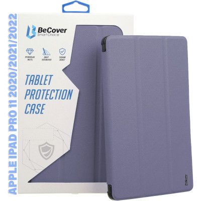    BeCover Tri Fold Hard TPU Apple iPad Pro 12.9 2020/2021/2022 Purple (711117) -  1