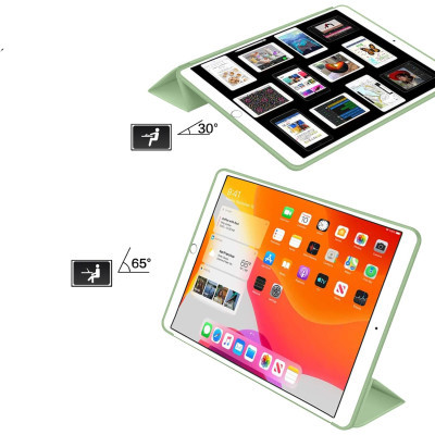    BeCover Tri Fold Soft TPU Silicone Apple iPad Air (4/5) 2020/2022 10.9" Green (711131) -  6