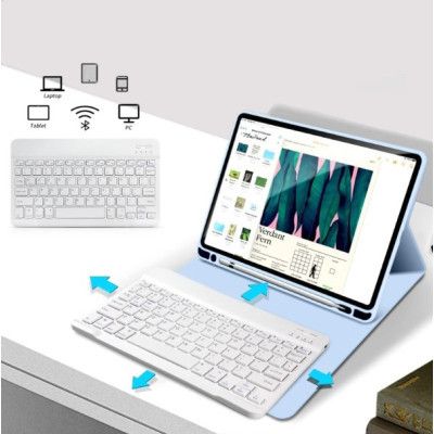    BeCover Keyboard Apple iPad 10.2 2019/2020/2021 Light Blue (711136) -  5