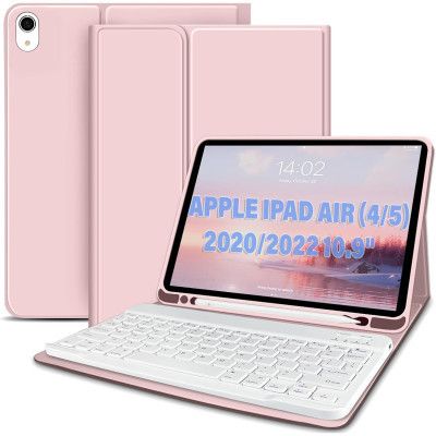    BeCover Keyboard Apple iPad Air (4/5) 2020/2022 10.9" Pink (711147) -  1