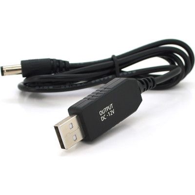   USB to DC 5.5x2.5 12V 1.0m (29866) Voltronic (KPFR/5-12) -  1