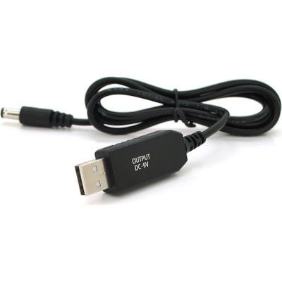   USB to DC 5.5x2.5 9V 1.0m (29866) Voltronic (KPFR/5-9) -  1