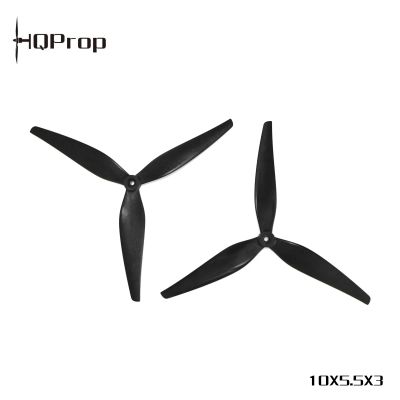    HQProp 10X5.5X3 2CW+2CCW Black (MQ10X5.5X3B-GRN) -  1