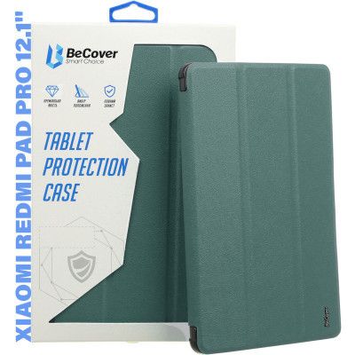    BeCover Smart Case Xiaomi Redmi Pad Pro 12.1'' Dark Green (711300) -  1