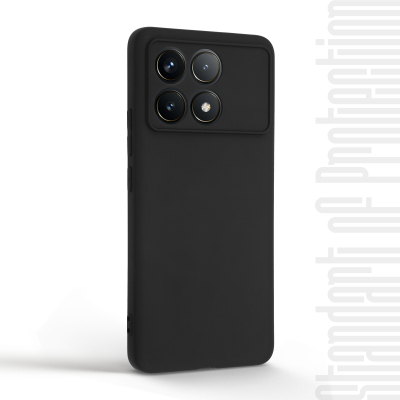     Armorstandart Matte Slim Fit Xiaomi Poco F6 Pro Camera cover Black (ARM73511) -  2