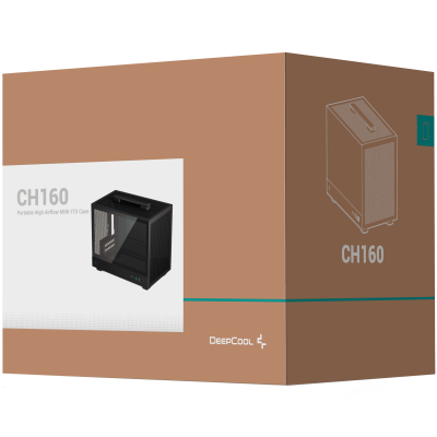  Deepcool CH160 Black (R-CH160-BKNGI0-G-1) -  12