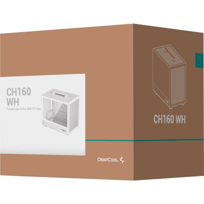  Deepcool CH160 White (R-CH160-WHNGI0-G-1) -  12