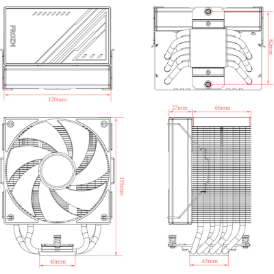    ID-Cooling Frozn A610 ARGB (FROZN A610 ARGB) -  7