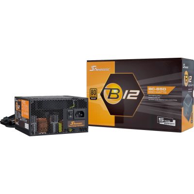   Seasonic 650W B12 BC-650 BRONZE (A651BCAFH) -  5