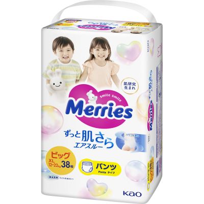 ϳ Merries  Super Jumbo XL 12-22  38  (4901301425881) -  1