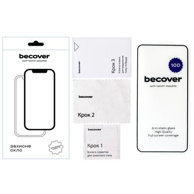   BeCover Poco X6 10D Black (711341) -  2